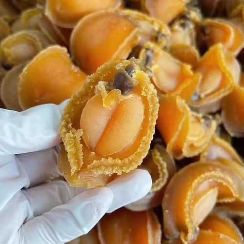 吉品鲍鱼干大连淡干特级干鲍