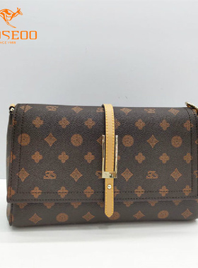 SEOSEOO南奥九州袋鼠女包正品2025新款印花中年妈妈包斜挎包78335