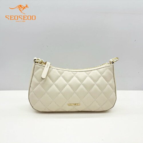 SEOSEOO/九州袋鼠小方包菱格女包