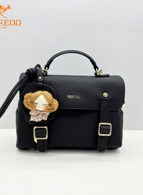 SEOSEOO/九州袋鼠女包2025新款商场同款托特包邮差包斜挎包792405