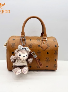 SEOSEOO九州袋鼠女包2025新款商场同款大容量枕头包手提斜挎78688