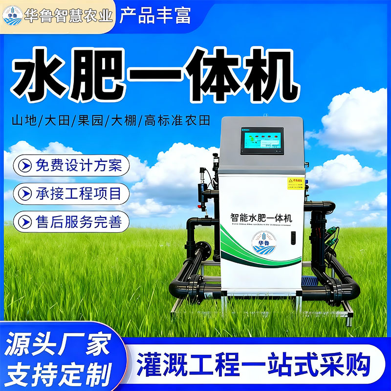 智能水肥一体机智慧农业稻田滴喷灌施肥多通道水肥一体化滴灌设备