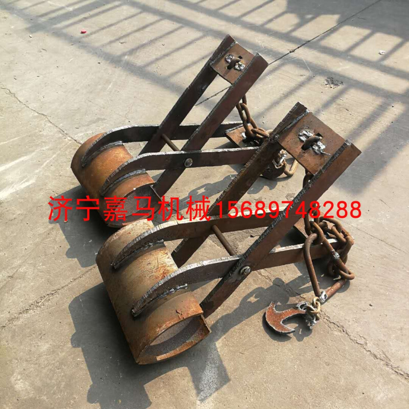 水泥电线杆专用夹具 电杆起重夹具 电杆铁夹子 电杆装车铁夹子
