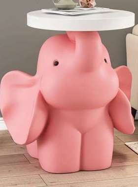 轻奢大象大型客厅落地摆件电视柜沙发旁床头茶几托盘音响乔迁礼物