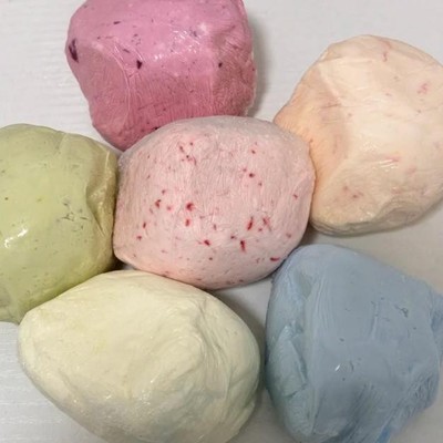 冷萃酸奶球干噎芭乐凤梨香芋葡萄干巴西柚草莓香芋固体石膏干嚼