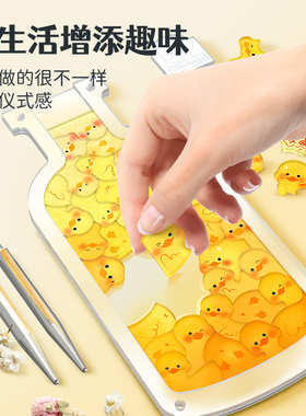 瓶子里的萌宠亚克力拼图玩具猫猫diy手工制作国庆节礼物创意摆件