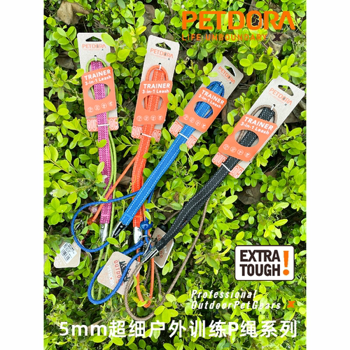 Petdora超细赛级P绳遛狗训犬P链