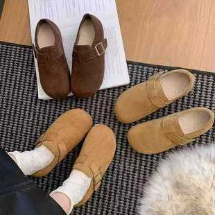 哇偶～秋冬新款 加厚可过冬 博肯鞋