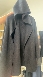 禾连帽短款 入 驼绒大衣～要求高