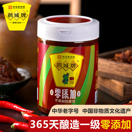 鹃城牌郫县豆瓣酱一级600g