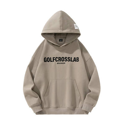 刺绣连帽卫衣GOLFCROSS
