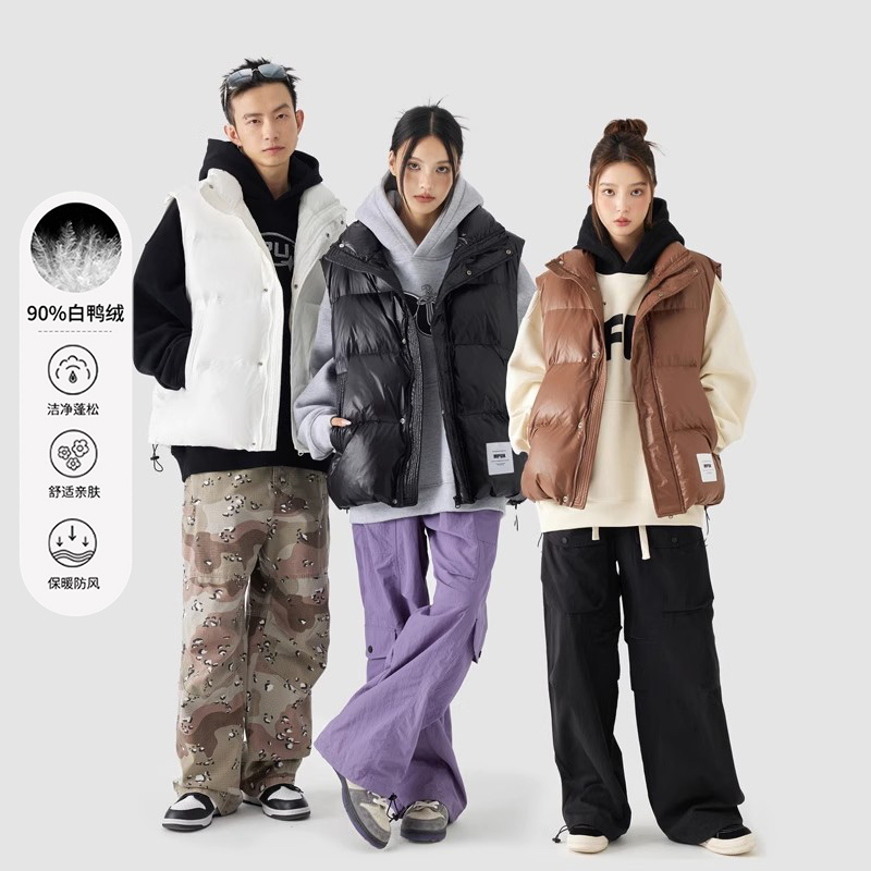 MPUX白鸭绒保暖马甲GOLFCROSS