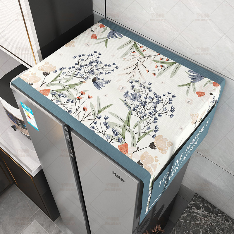 냉장고 먼지 커버 천 드럼 세탁기 완전 자동 고급 방수 자외선 차단 커버 커버 새로운 고급 커버 천