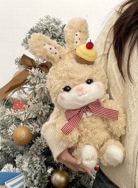 蛋糕兔熊生日礼物送女生闺蜜圣诞节毛绒玩偶公仔布娃娃男朋友新年