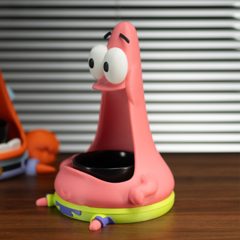 派大星猫狗碗创意收纳盒