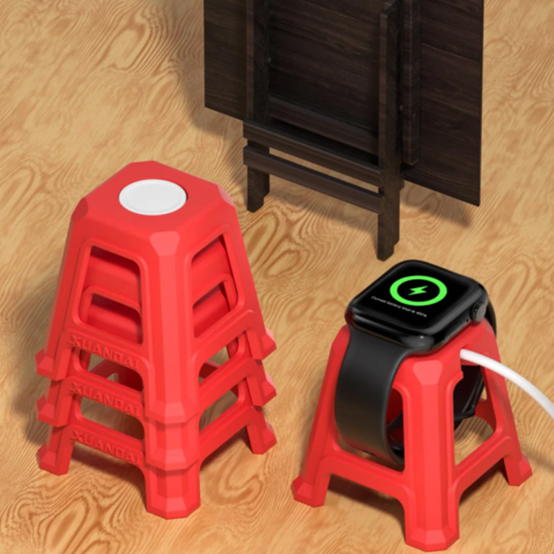 苹果手表充电器底座广东省凳造型