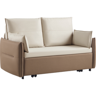 林氏睡眠小户型折叠两用单双人床地台沙发床2024新款家具林氏木业