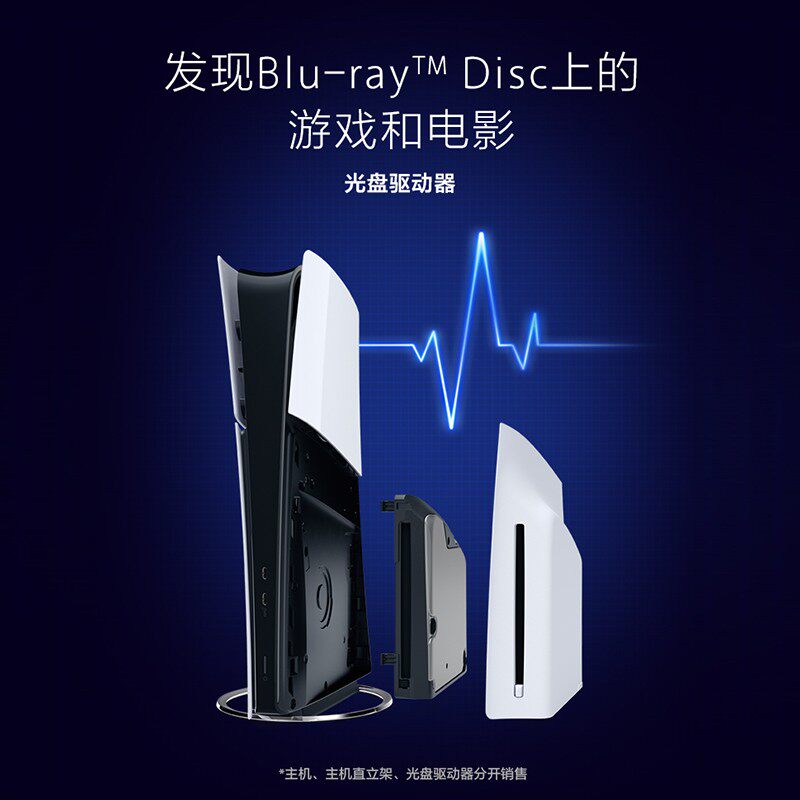 全新索尼国行PS5光盘驱动器 PlayStation 5 光驱模块Slim/Pro通用图片
