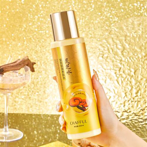 CHAFFUL/香芙儿 紧致赋弹养肤灵芝水400ml 补水保湿