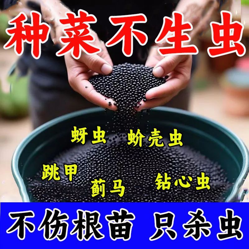 土壤除虫专用撒施型清菌颗粒菜地杀虫治病菌生根壮苗瓜果蔬菜通用