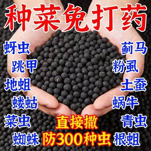联苯噻虫胺颗粒剂地上地下虫害农药地老虎蜗牛金针虫蝼蛄黄条跳甲