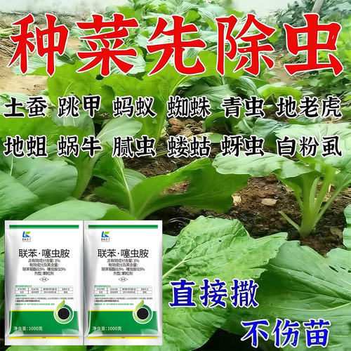 联苯噻虫胺颗粒剂地上地下虫害农药地老虎蜗牛金针虫蝼蛄黄条跳甲
