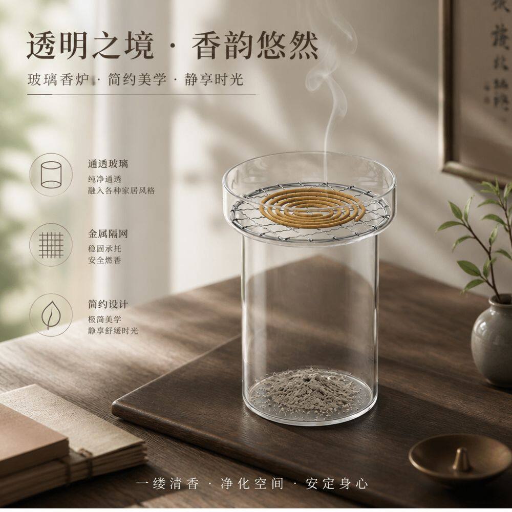 复古香薰炉室内家用蚊香