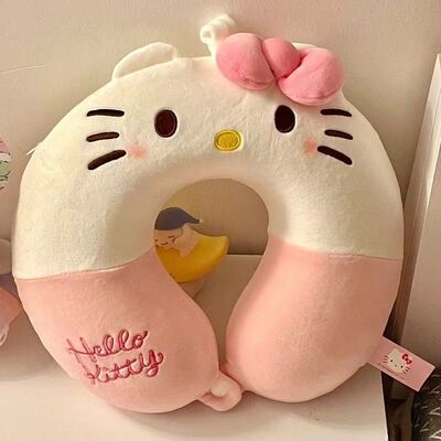 hellokitty午睡枕U型枕护颈枕