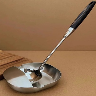 新款304不锈钢汤勺架托厨房炒菜台面勺架锅铲托盘厨具收纳立式托