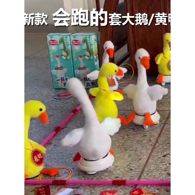 万向会跑套圈鸭鹅户外套