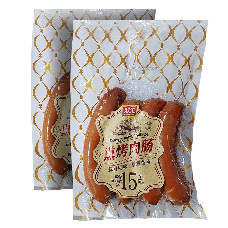 双汇熏烤肉肠420g凉拌菜肉食熟食开袋即食美味下酒菜火腿香肠,粮油调味/速食/干货/烘焙,包装即食肠类,淘宝优惠券,粉丝福利购,淘宝优惠卷