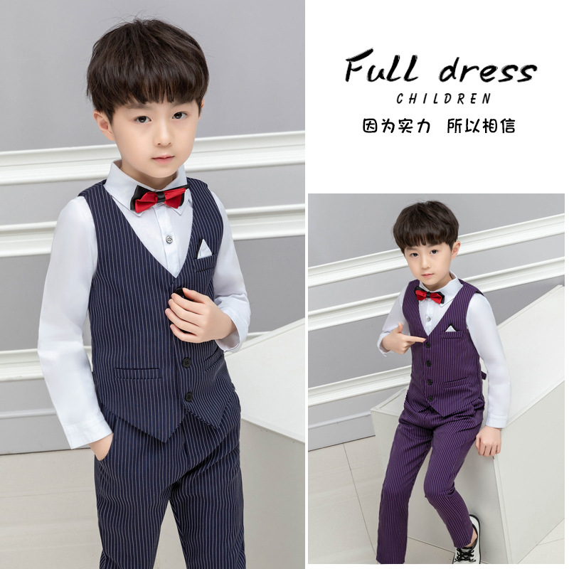 儿童礼服2023新款韩版男童西装