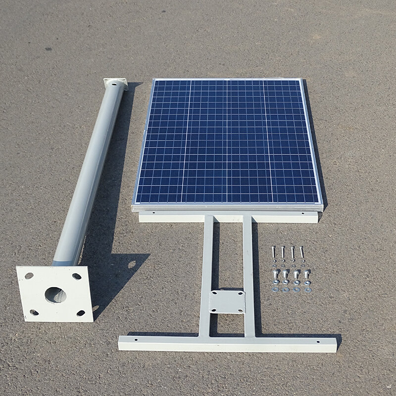 太定能光伏电池阳立杆支架安z装固板立柱*