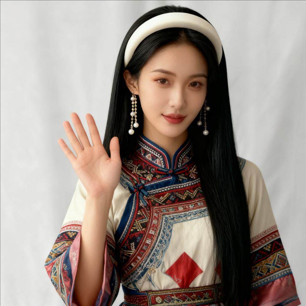 淘宝天猫女士吊坠发箍黑长直假发卷发片