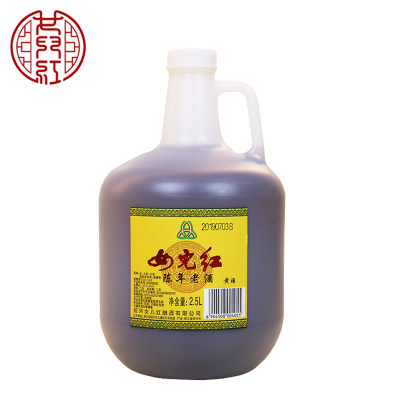 绍乡红女儿红2.5L/瓶陈年老酒