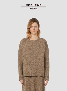【秋冬奢享】Weekend MaxMara 25女装羊毛圆领毛衣5366155206&
