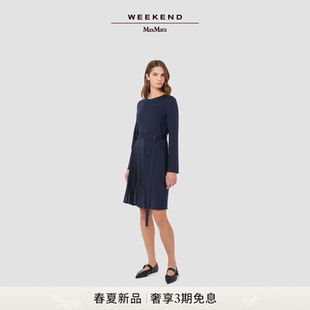 女装 Weekend MaxMara 2026春夏新款 连衣裙5621016106& 系带中长款