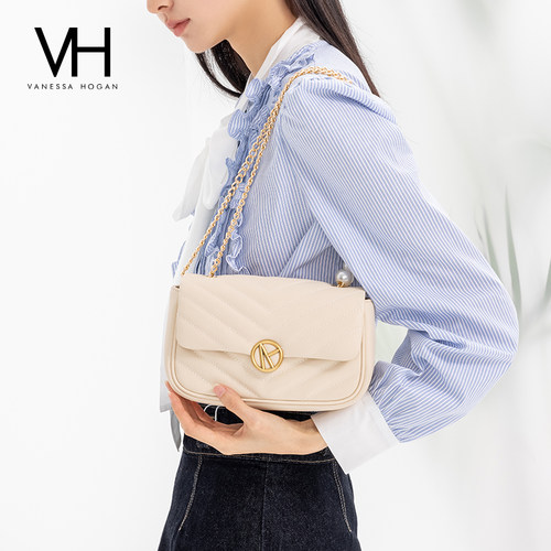 VH雅然砰砰链条单肩包轻奢通勤