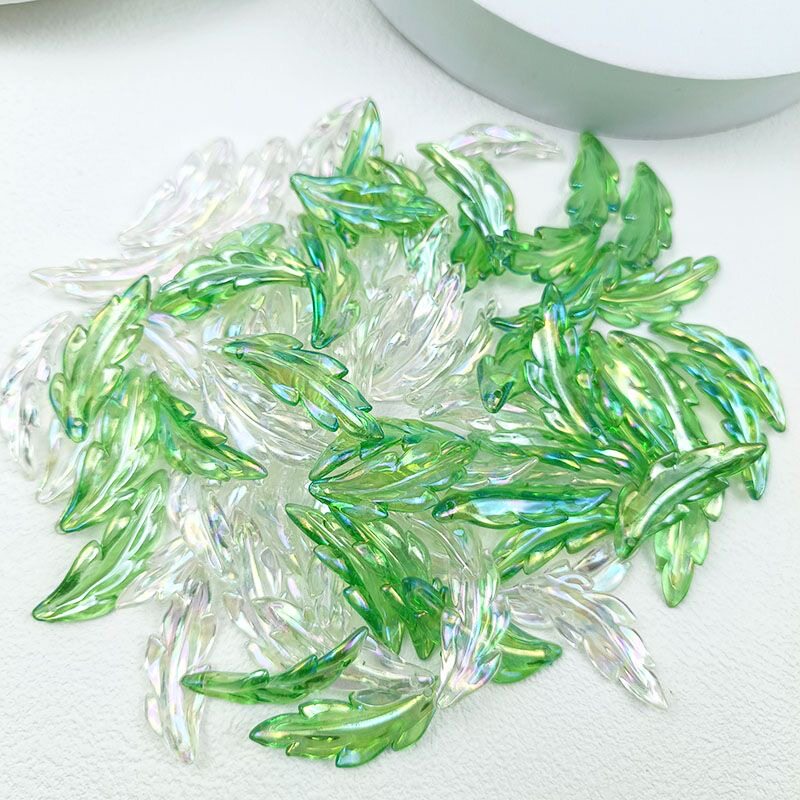 亚克力叶子羽毛diy饰品配件