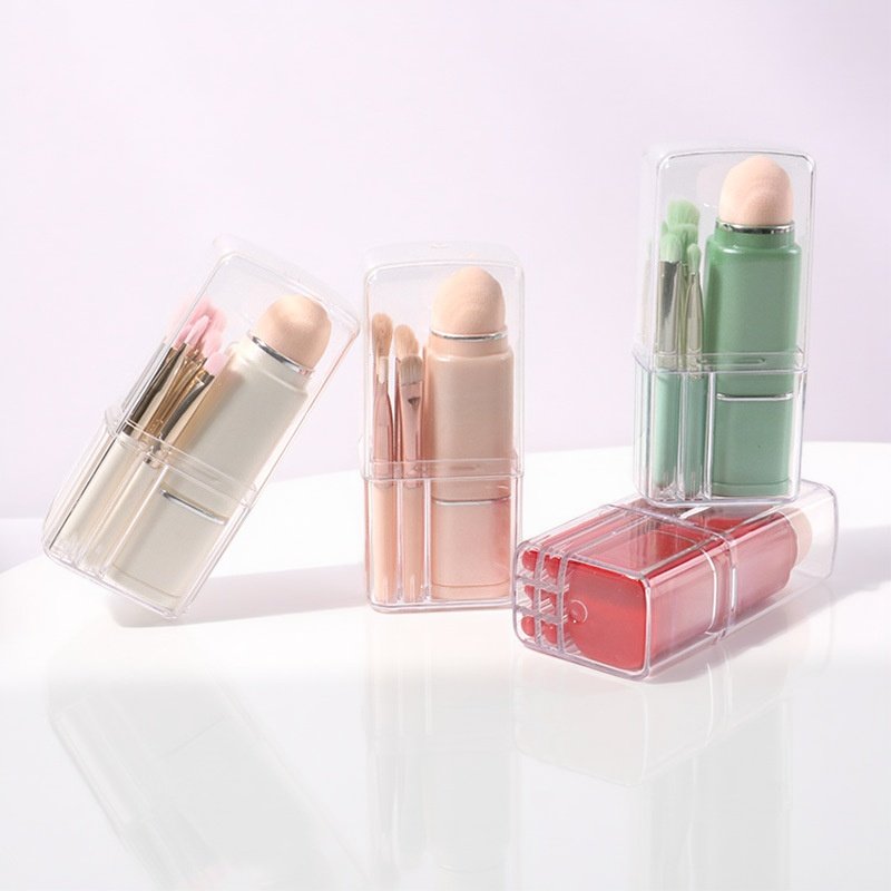 安一茜 迷你便携8支化妆刷套装小刷子旅行装全套多功能小巧便携刷,彩妆/香水/美妆工具,化妆刷,淘宝优惠券,粉丝福利购,淘宝优惠卷