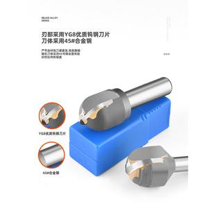 镶合金球头YW2硬质合金YG8镶钨钢外R刀圆弧立铣刀2刃4刃R10R15R20