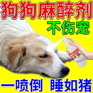 狗狗麻醉镇定剂猫咪安眠快速睡觉安抚宠物一闻倒剪指甲救助静强力