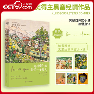 孙晓雪德语直译 克林索尔 外国小说书 小说 黑塞自传式 诺奖得主赫尔曼·黑塞著 刷边版 最后一个夏天 央视网