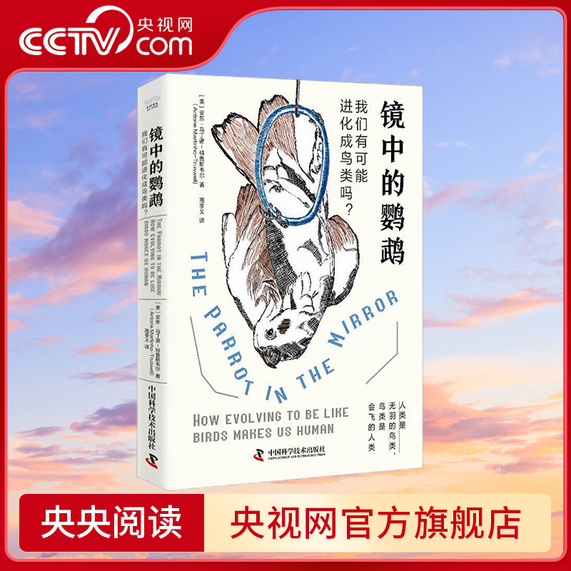 【央视网】镜中的鹦鹉 我们有可能进化成鸟类吗 爱鸟人狂喜鸟类思维和行为解读吸蜜鹦鹉类和凤头鹦鹉亚科鸟类科普百科读物书籍 ZK