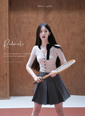 Redmole【粉墨蔷薇】羊毛衫｜Chelsea Rose定染蔷薇粉｜针织毛衣