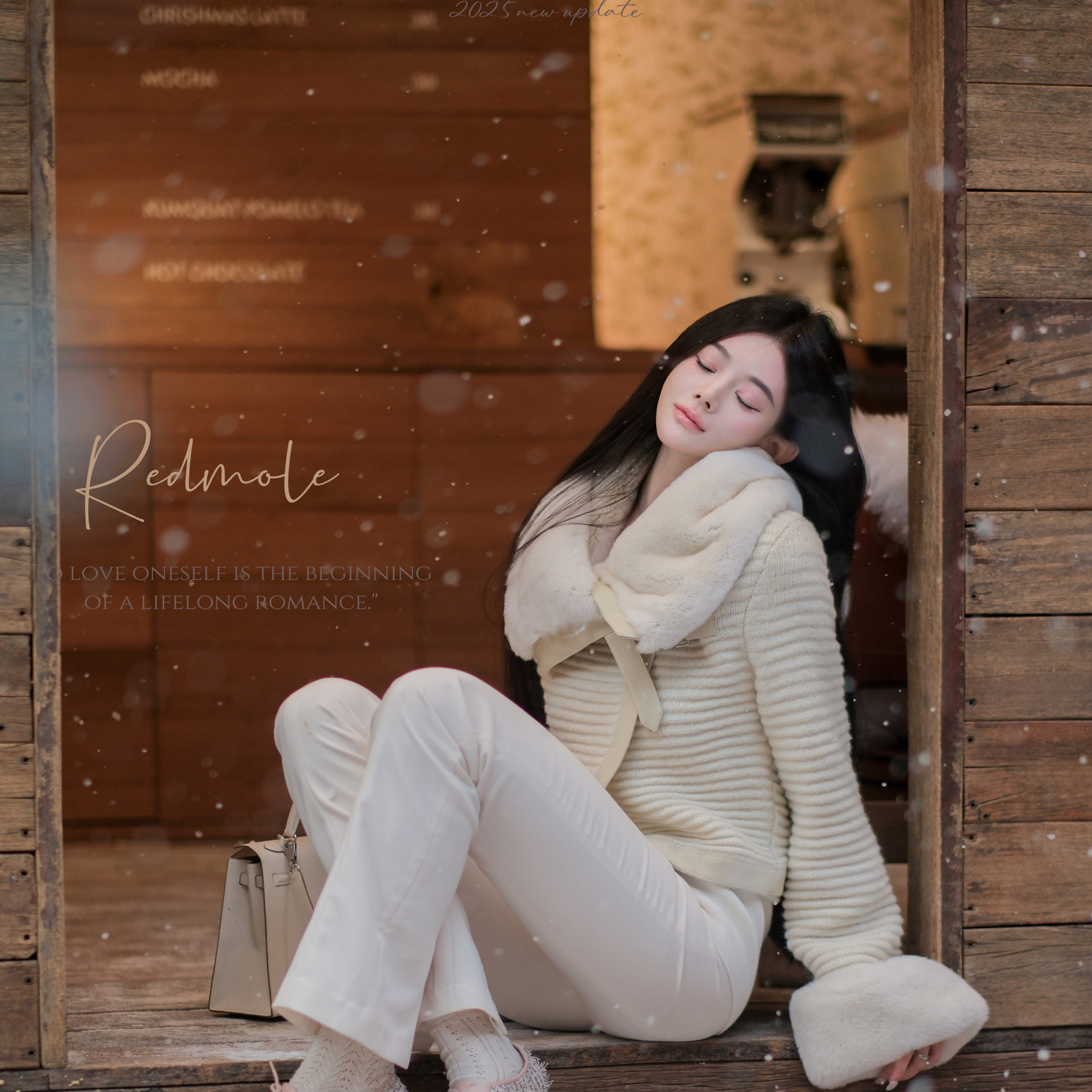 Redmole【珠润奈良】定制100羊毛花纱｜肥润珍珠獭兔｜针织外套,女装/女士精品,皮草,淘宝优惠券,粉丝福利购,淘宝优惠卷