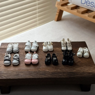 现货ob11娃鞋molly12分ymy单鞋bjd十二分娃鞋