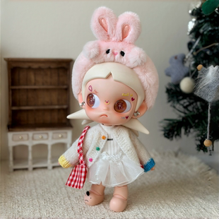 新款不拔头8分娃衣zsiga娃衣molly嘎子姐娃衣纯手工毛衣新年穿搭