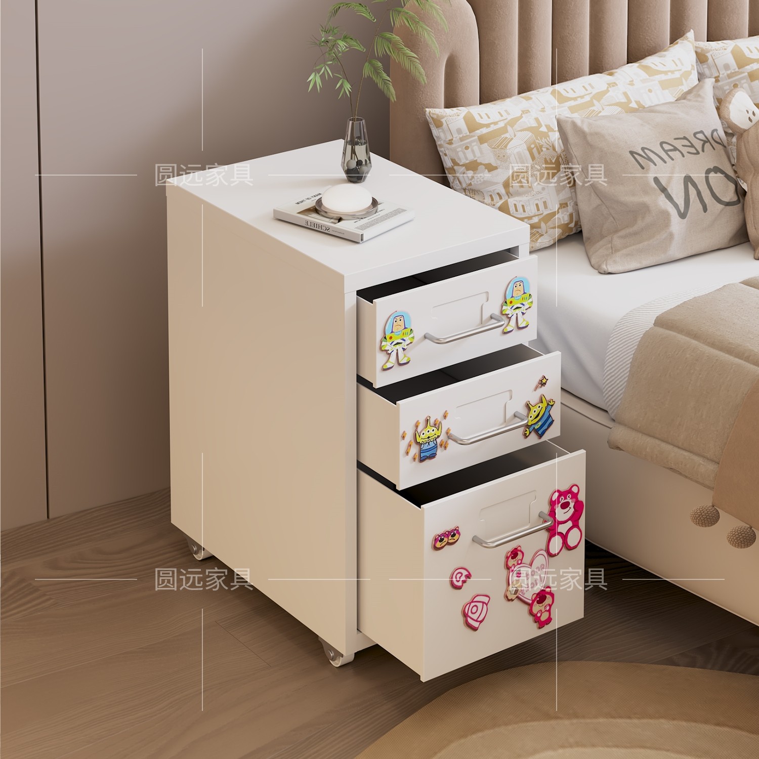 鹏音伴钢制抽屉式收纳柜客厅收纳柜家用夹缝整理柜子牀头置物柜铁皮斗柜配件,电玩/配件/游戏/攻略,其他配件,淘宝优惠券,粉丝福利购,淘宝优惠卷