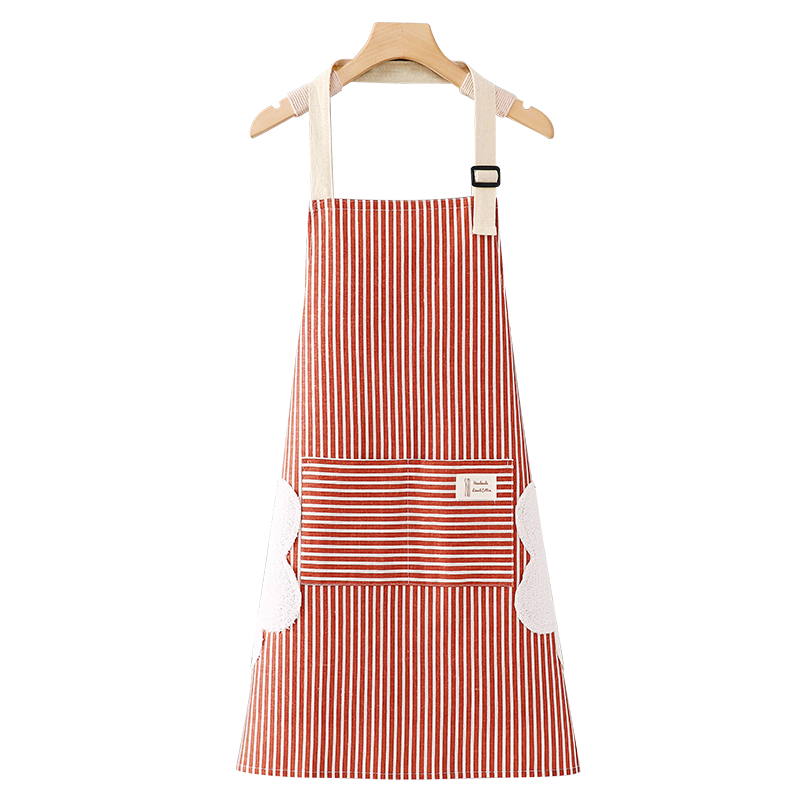 纯棉围裙可擦手工作服女